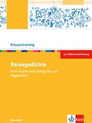 Cover von Reisegedichte. Vom Sturm und Drang bis zur Gegenwart