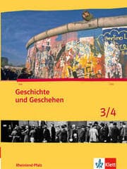 Cover von Geschichte und Geschehen 3/4. Ausgabe Rheinland-Pfalz Gymnasium