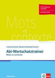 Cover von Abi-Wortschatztrainer, Mots et contexte