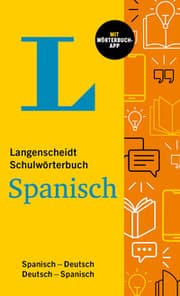Cover von Langenscheidt Schulwörterbuch Spanisch