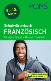 Cover von PONS Schulwörterbuch Französisch