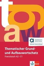 Cover von Thematischer Grund- und Aufbauwortschatz Französisch - Hybride Ausgabe allango