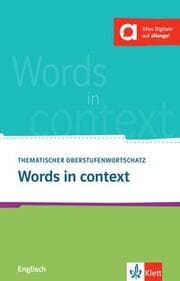 Cover von Words in context