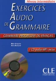 Cover von Exercices audio de la Grammaire progressive du français