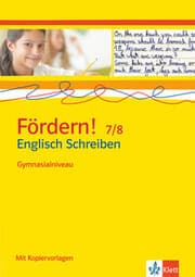 Cover von Fördern! 7/8 Schreiben
