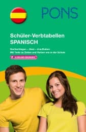 Cover von PONS Schüler-Verbtabellen Spanisch
