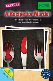Cover von PONS Kurzkrimi Englisch - A Recipe for Murder