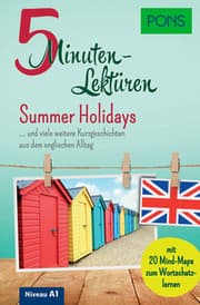 Cover von PONS 5-Minuten-Lektüren Englisch A1 - Summer Holidays
