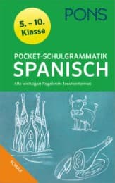 Cover von PONS Pocket-Schulgrammatik Spanisch