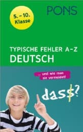 Cover von PONS Typische Fehler A-Z: Deutsch