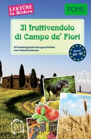 Cover von PONS Lektüre in Bildern Italienisch - Il fruttivendolo di Campo de' Fiori