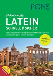 Cover von PONS Sprachkurs Latein schnell & sicher