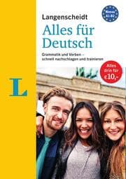 Cover von Langenscheidt Alles für Deutsch - '3 in 1': Kurzgrammatik, Grammatiktraining und Verbtabellen