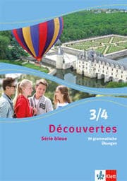 Cover von Découvertes, 99 grammatische Übungen zu Band 3 + 4. Série bleue