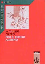Cover von Pro Sexto Roscio Amerino. Textauswahl mit Wort- und Sacherläuterungen