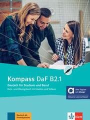 Cover von Kompass DaF B2.1 - Hybride Ausgabe allango