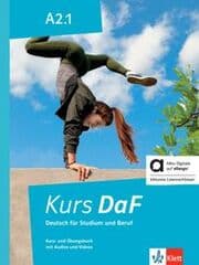 Cover von Kurs DaF A2.1 - Hybride Ausgabe allango
