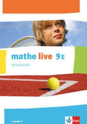 Cover von mathe live 9E. Ausgabe N