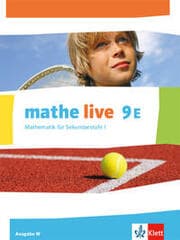 Cover von mathe live 9E. Ausgabe W