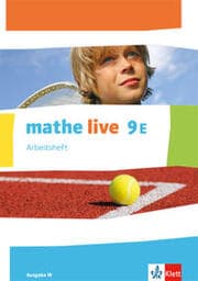 Cover von mathe live 9E. Ausgabe W