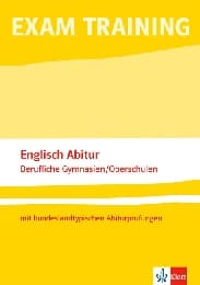 Cover von EXAM TRAINING: Englisch Abitur. berufliche Gymnasien/Oberschulen