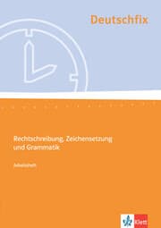 Cover von Deutschfix. Rechtschreibung, Zeichensetzung und Grammatik