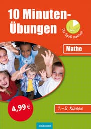 Cover von 10 Minuten Übungen: Mathe