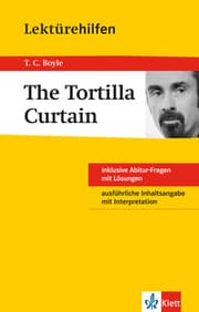 Cover von Klett Lektürehilfen T.C. Boyle, The Tortilla Curtain