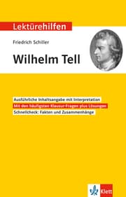 Cover von Klett Lektürehilfen Friedrich Schiller, Wilhelm Tell