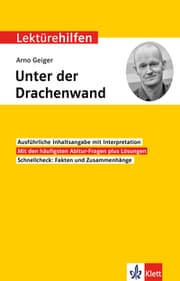 Cover von Klett Lektürehilfen Arno Geiger, Unter der Drachenwand