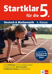 Cover von Klett Startklar für die 5 - Deutsch & Mathematik