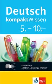 Cover von Klett kompaktWissen Deutsch 5.-10. Klasse