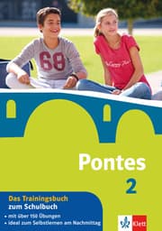 Cover von Pontes 2 - Das Trainingsbuch zum Schulbuch