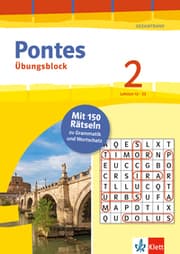 Cover von Pontes 2 Gesamtband (ab 2020) - Übungsblock zum Schulbuch 2. Lernjahr