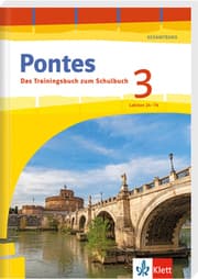 Cover von Pontes 3 Gesamtband (ab 2020) - Das Trainingsbuch zum Schulbuch 3. Lernjahr