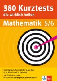 Cover von 380 Kurztests die wirklich helfen: Mathematik