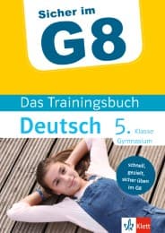 Cover von Sicher im G8, Das Trainingsbuch Deutsch 5. Klasse Gymnasium