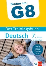 Cover von Sicher im G8, Das Trainingsbuch Deutsch 7. Klasse Gymnasium