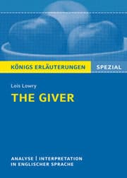 Cover von The Giver von Lois Lowry