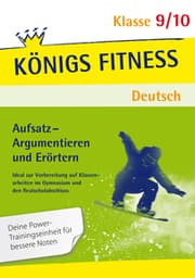 Cover von Aufsatz - Argumentieren und Erörtern. Deutsch Klasse 9/10.