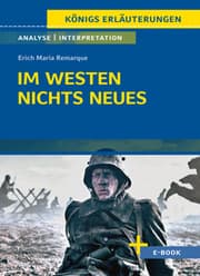 Cover von Im Westen nichts Neues von Erich Maria Remarque