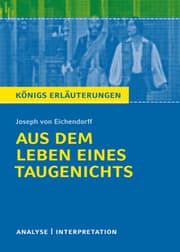 Cover von Aus dem Leben eines Taugenichts von Joseph von Eichendorff