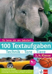 Cover von 100 Textaufgaben: Technik, Tore, Tiere