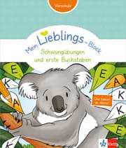 Cover von Mein Lieblings-Block - Schwungübungen und erste Buchstaben