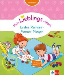 Cover von Mein Lieblings-Block Erstes Rechnen, Formen, Mengen