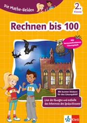 Cover von Klett Die Mathe-Helden: Rechnen bis 100 2. Klasse