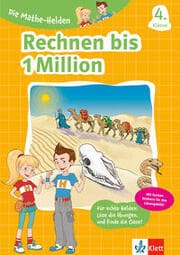 Cover von Klett Rechnen bis 1 Million, 4. Klasse