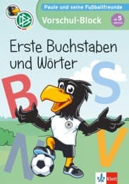 Cover von Paule und seine Fußballfreunde - Vorschul-Block Erste Buchstaben und Wörter