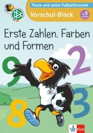 Cover von Paule und seine Fußballfreunde - Vorschul-Block - Erste Zahlen, Farben und Formen