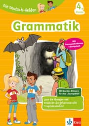 Cover von Klett Die Deutsch-Helden: Grammatik 4. Klasse